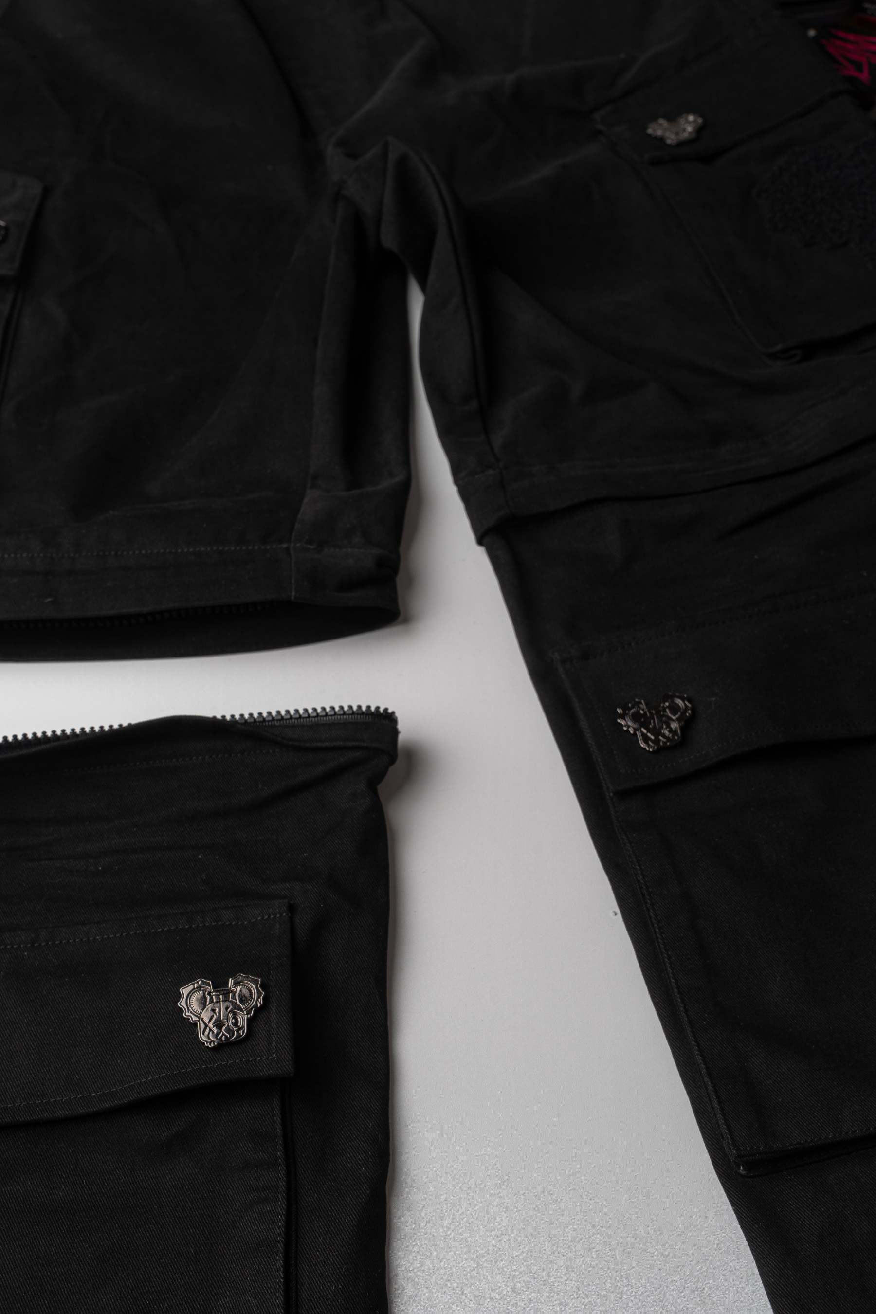 CARGO NR PANTS BLACK & YELLOW