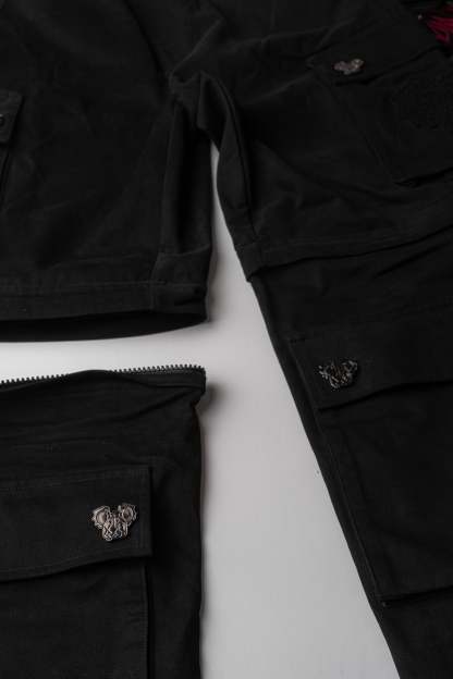 CARGO NR PANTS BLACK & YELLOW