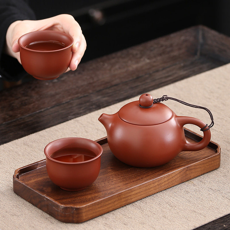 Authentic Dahongpao Purple Clay Teapot, Xishi Teapot, HanWa Teapot, JinLan Teapot,  Ruyi Xishi Teapot, Household Tea Brewing Teapot, Large Capacity Handmade Kung Fu Tea Set