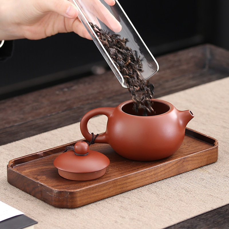 Authentic Dahongpao Purple Clay Teapot, Xishi Teapot, HanWa Teapot, JinLan Teapot,  Ruyi Xishi Teapot, Household Tea Brewing Teapot, Large Capacity Handmade Kung Fu Tea Set