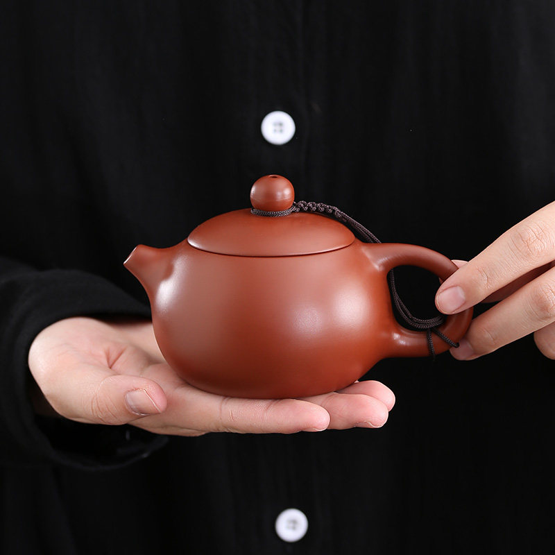 Authentic Dahongpao Purple Clay Teapot, Xishi Teapot, HanWa Teapot, JinLan Teapot,  Ruyi Xishi Teapot, Household Tea Brewing Teapot, Large Capacity Handmade Kung Fu Tea Set