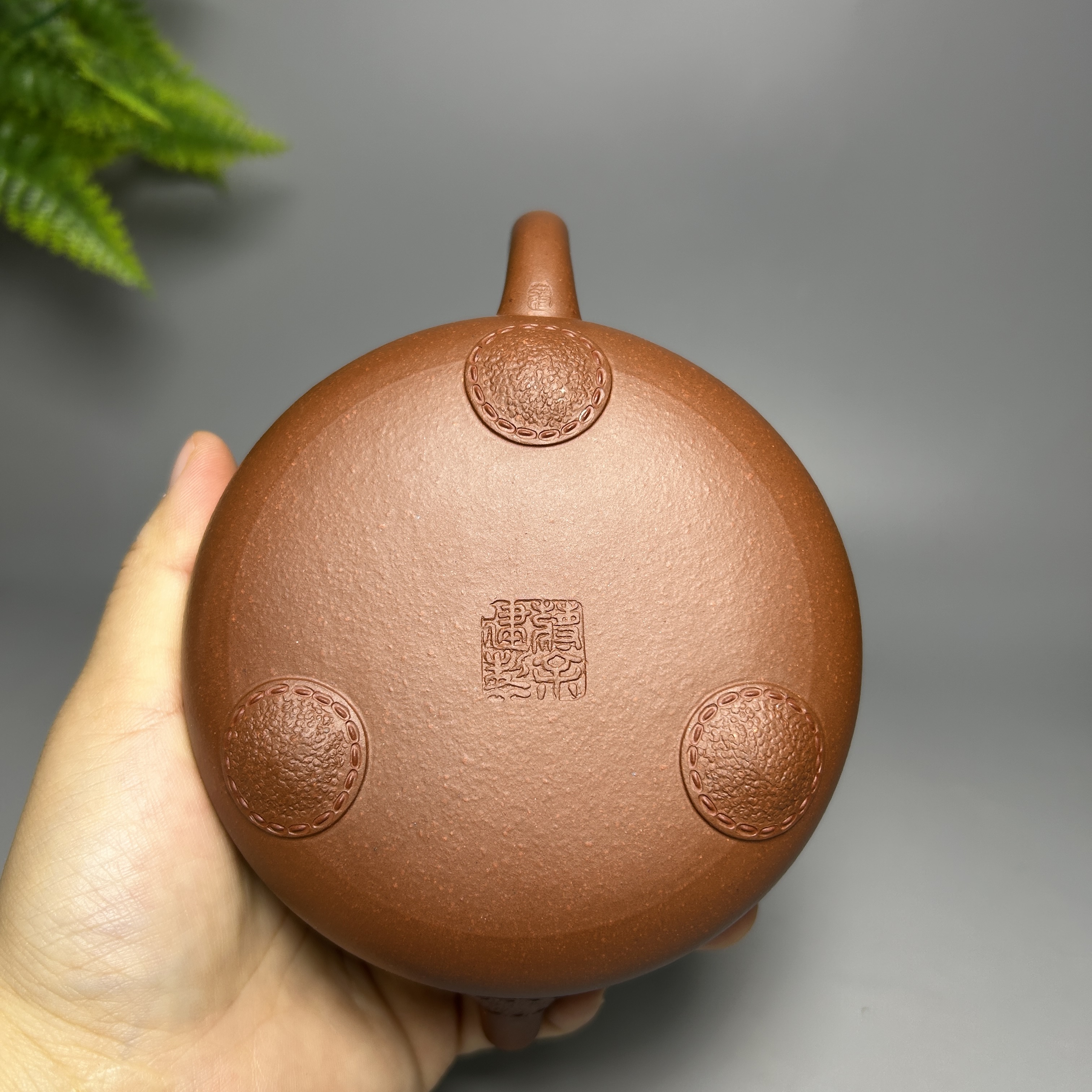 Leather-Textured Shipiao Teapot - 300CC Yixing Purple Clay, Handcrafted Traditional Chinese Kung Fu Tea Pot