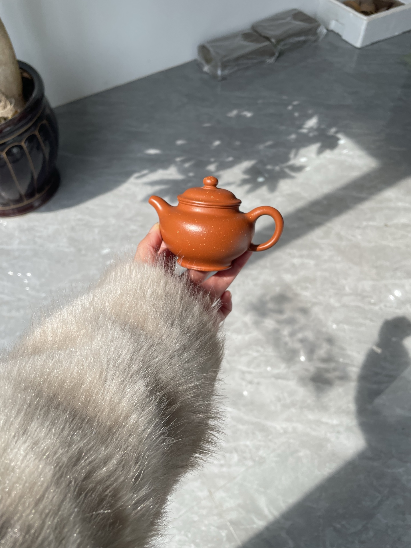 Mini Duozhi Teapot – Heritage-Inspired Design in Premium Zhu Clay (150cc)