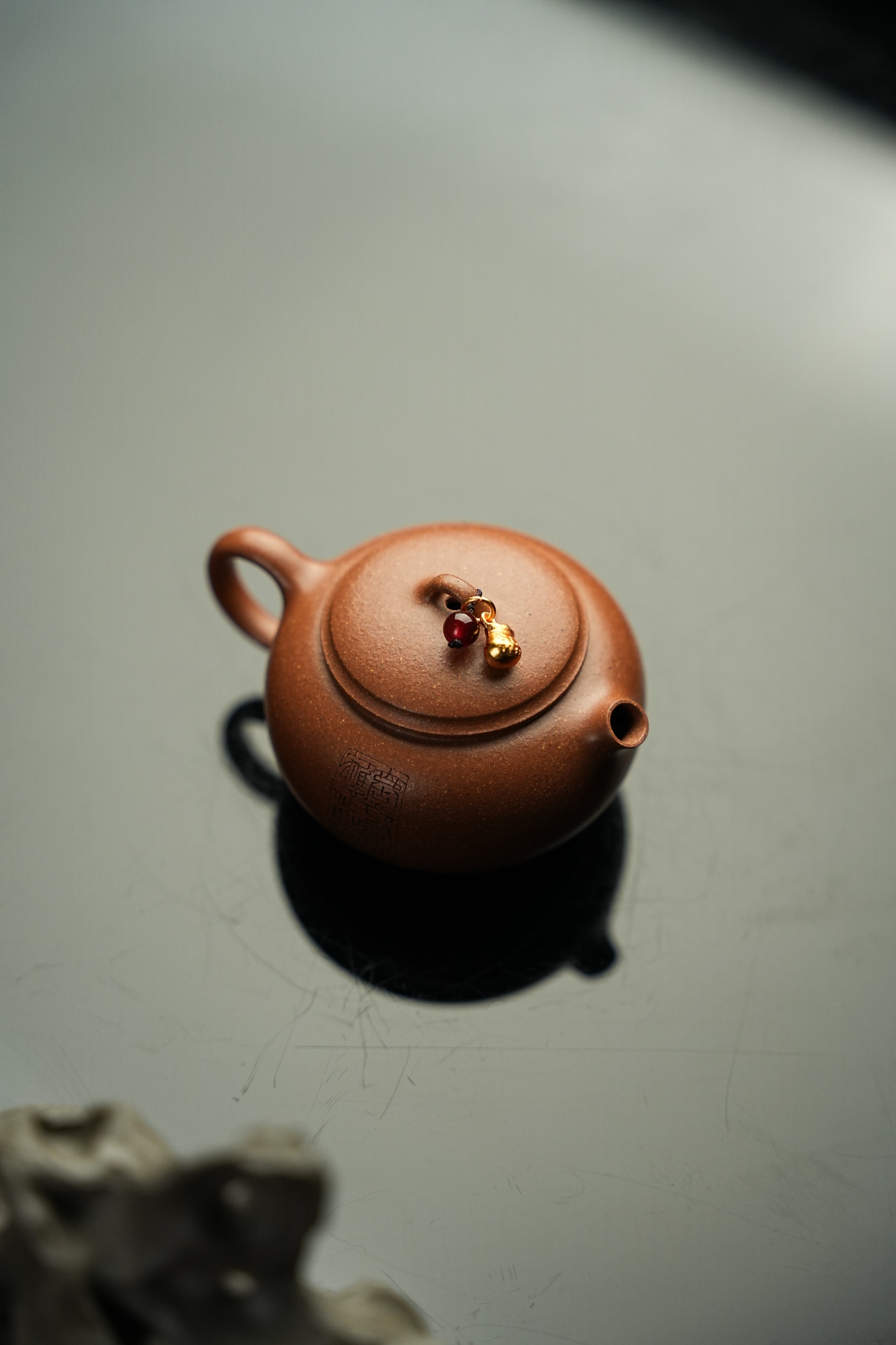 "MuGu" Ancient-Style Yixing Teapot | 100cc Premium Raw Jiangpo Clay | Handcrafted Masterpiece