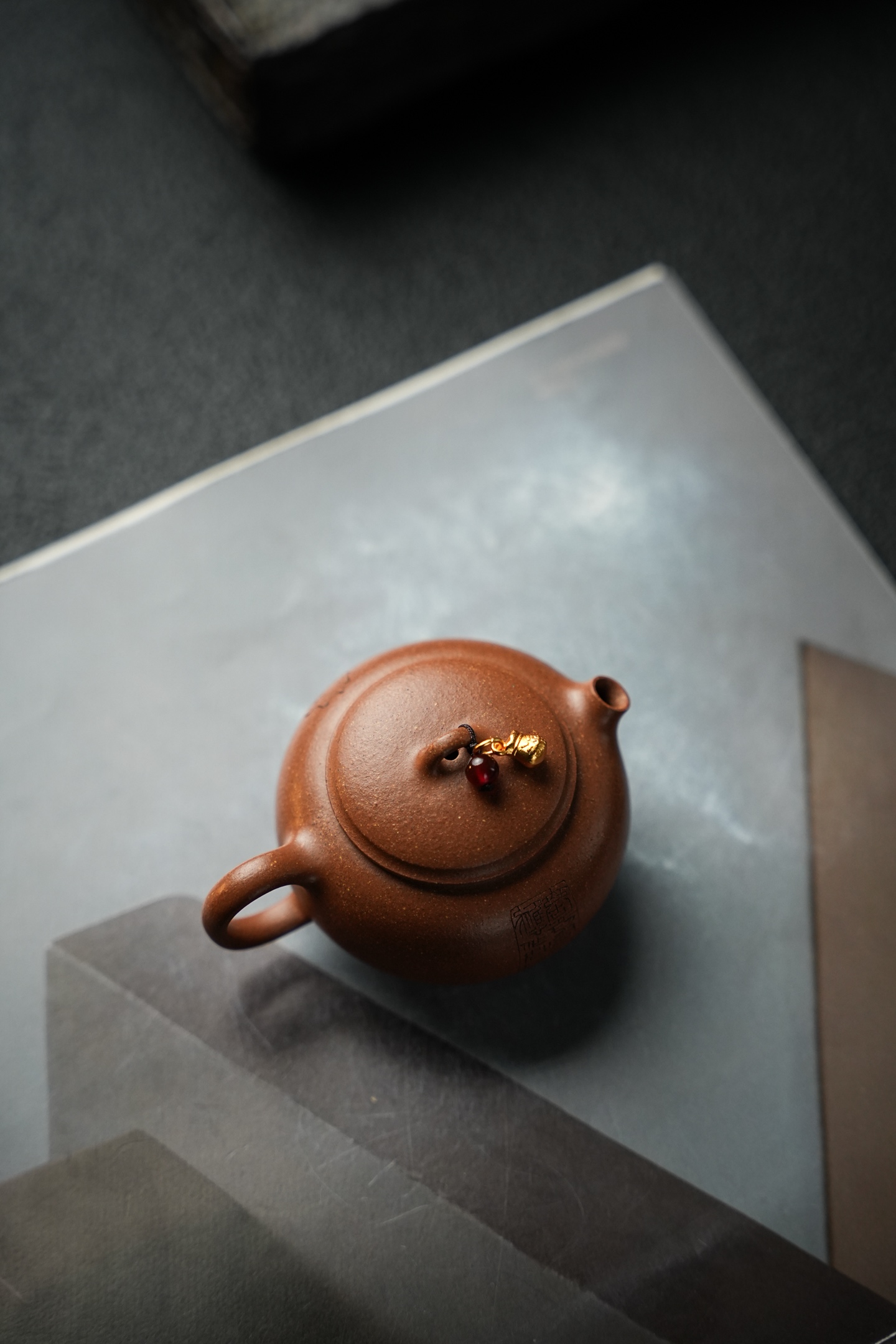 "MuGu" Ancient-Style Yixing Teapot | 100cc Premium Raw Jiangpo Clay | Handcrafted Masterpiece
