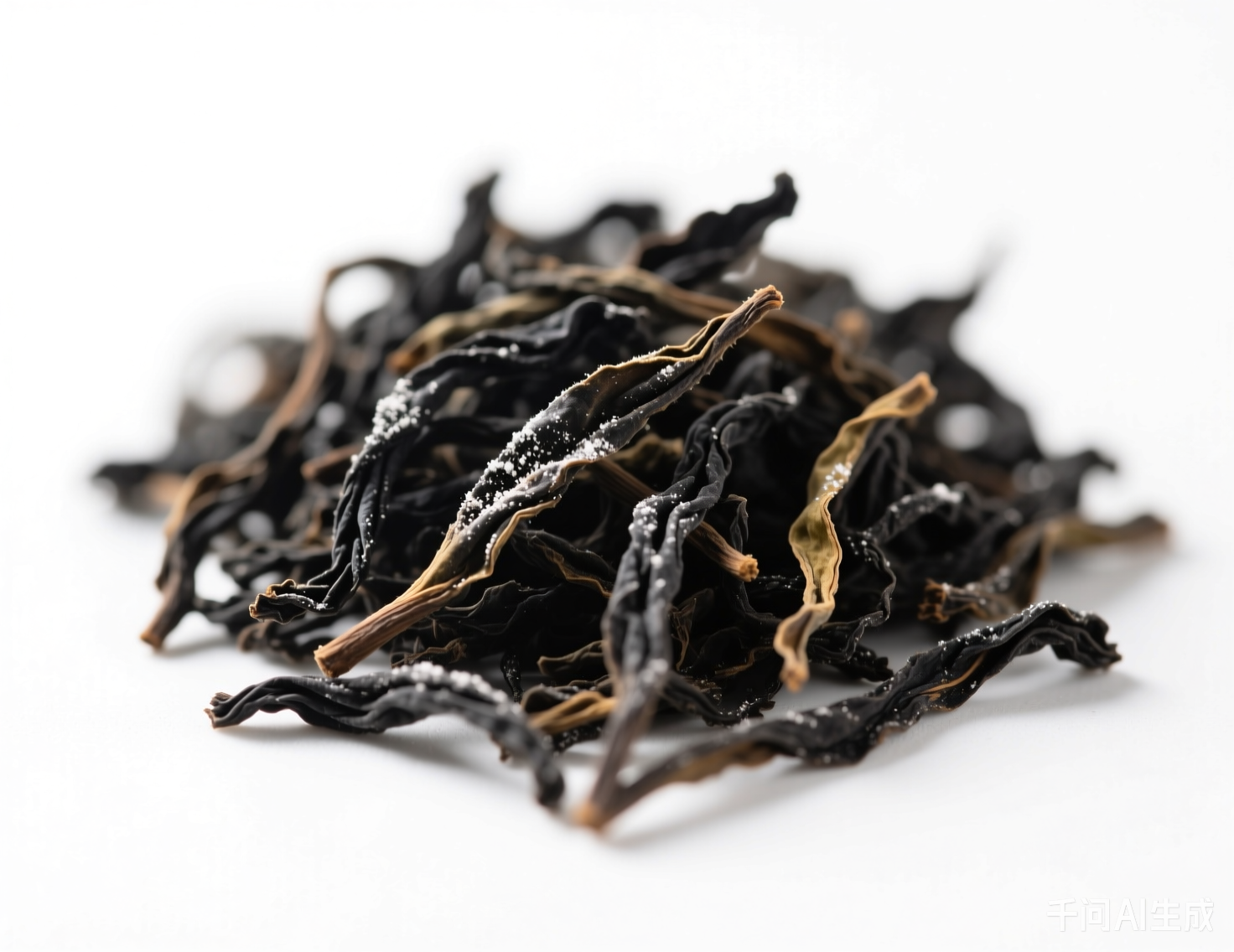 Close up of a handmade Zhuni clay Xishi teapot with a green tea leaf logo, perfect for Oolong tea ceremonies.