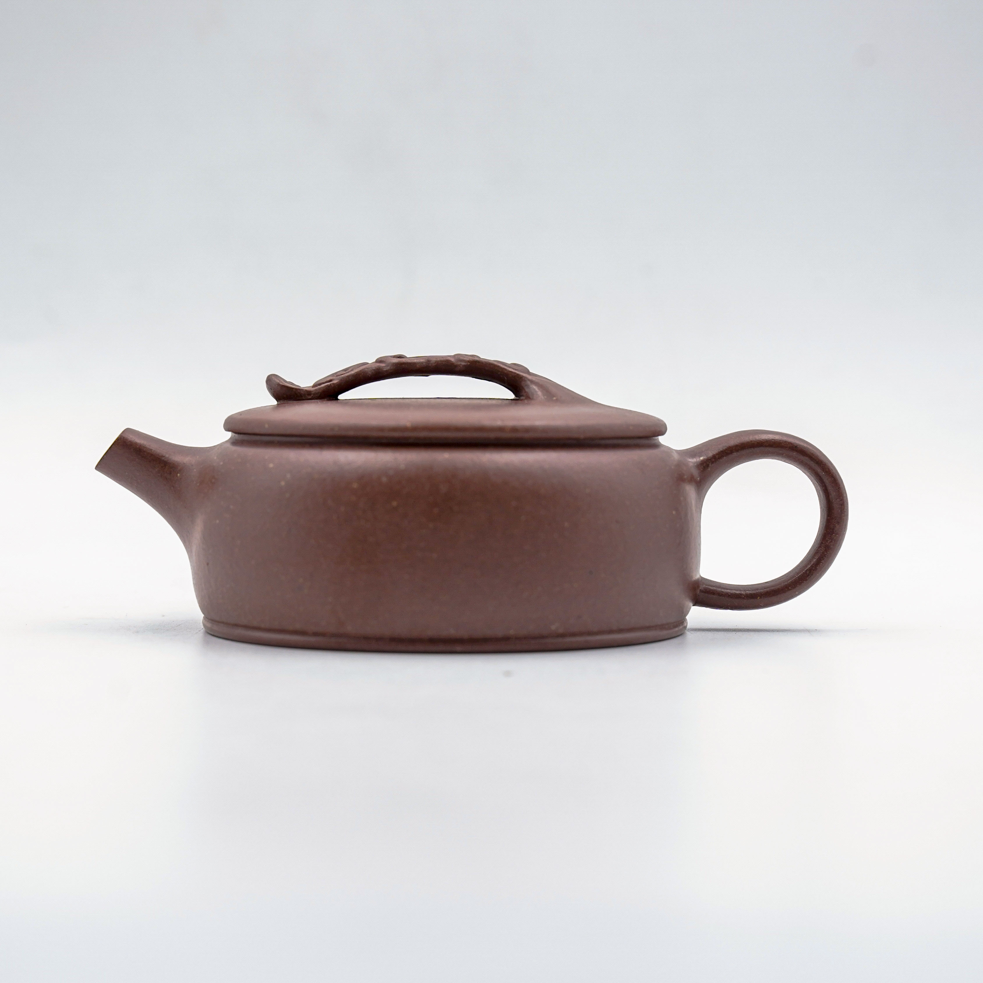 Handcrafted Yixing Zisha Jianyun Hanwa Teapot, Zini Clay with Classic Design
