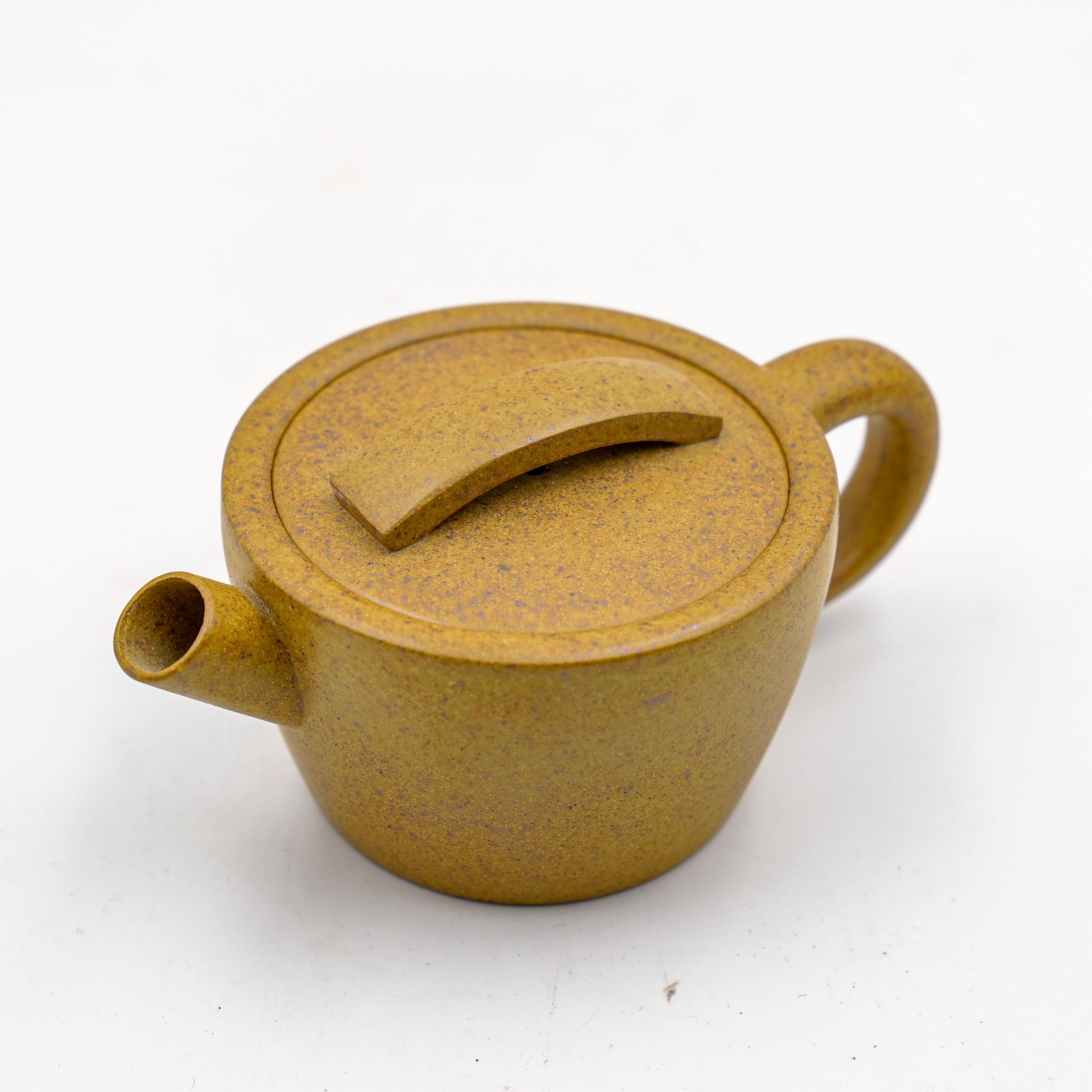 Handcrafted Yixing Golden Duan Clay Han Wa Teapot