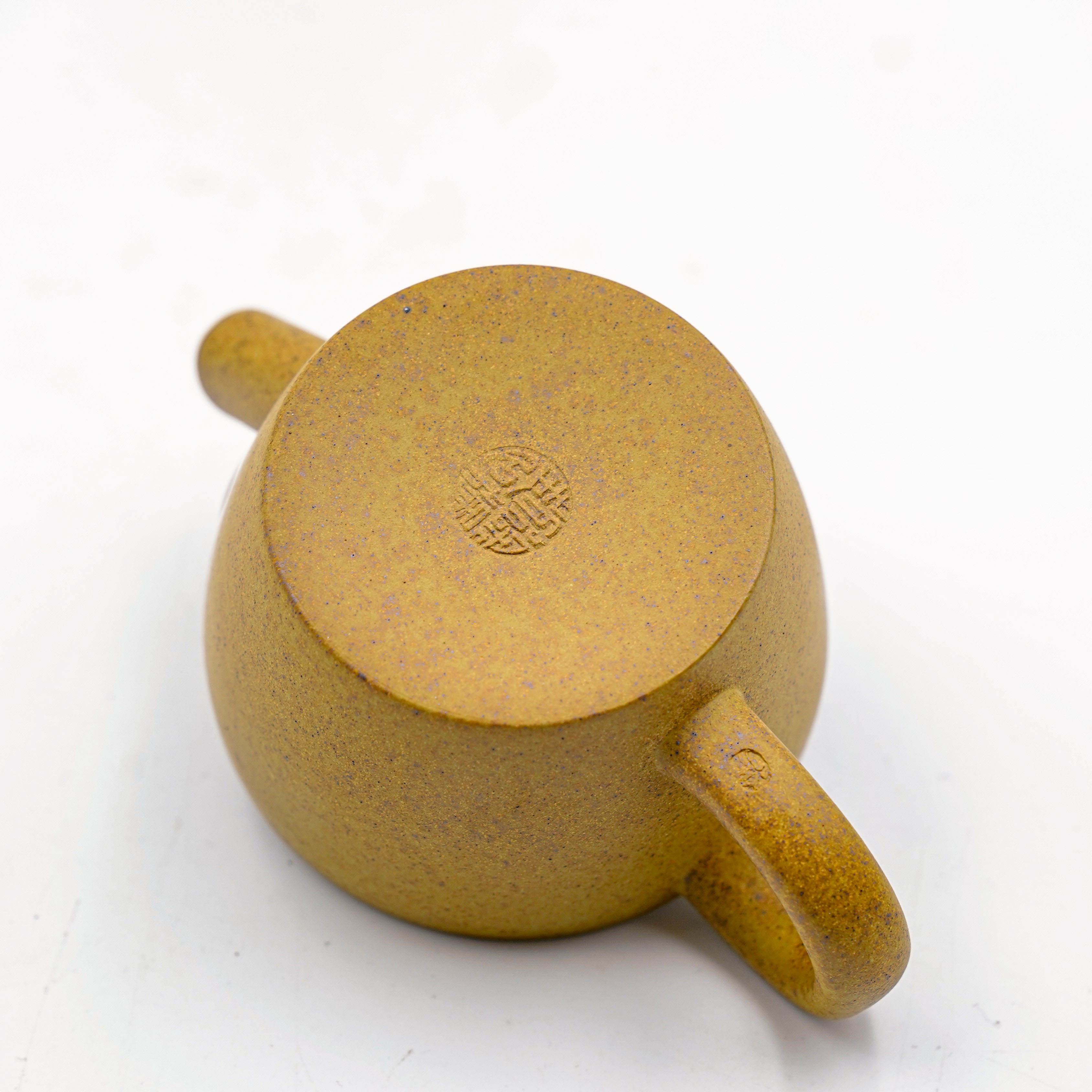 Handcrafted Yixing Golden Duan Clay Han Wa Teapot
