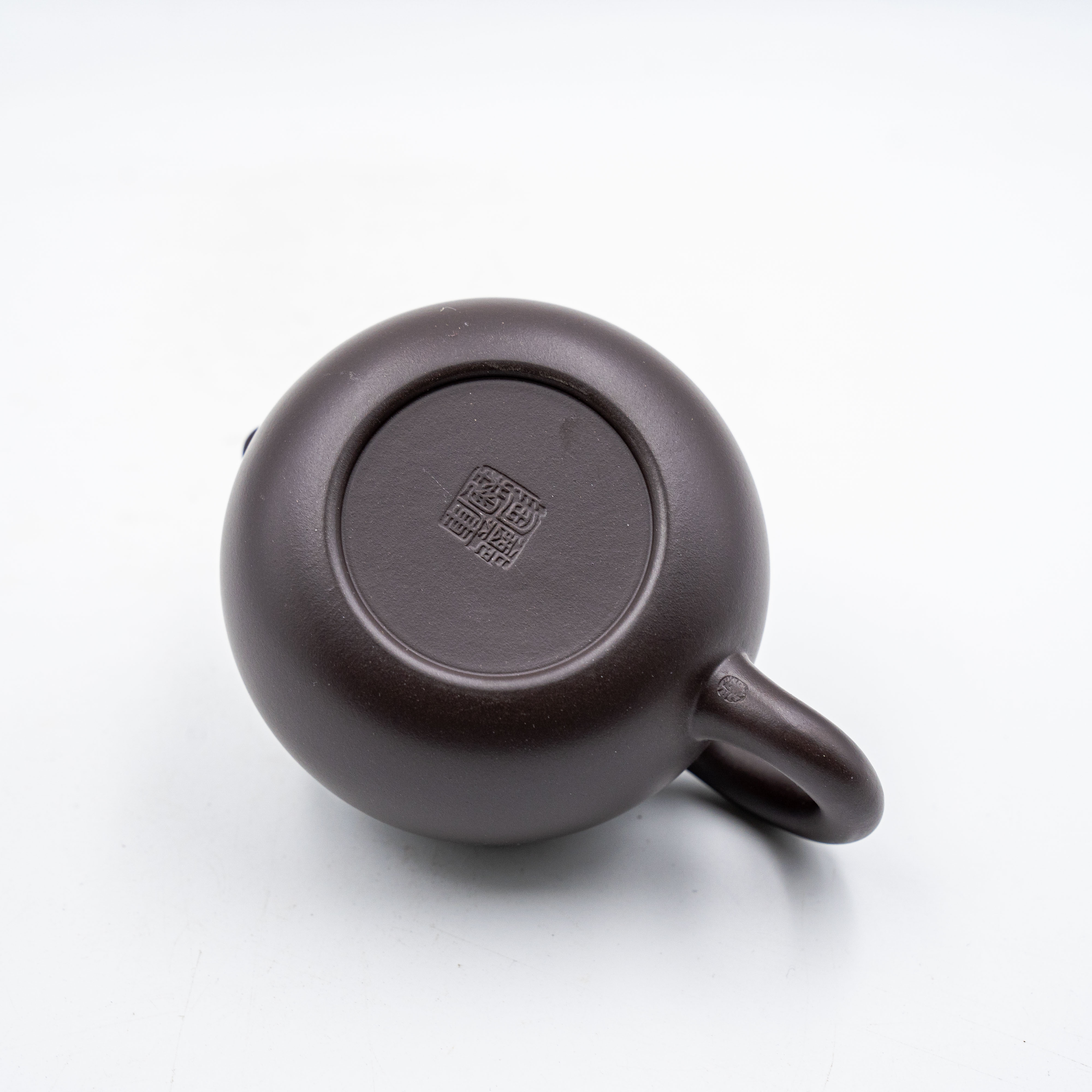 Artisan Xishi Teapot by Zheng Jun, Fully Handmade, Zhaozhuang Aged Zini Clay