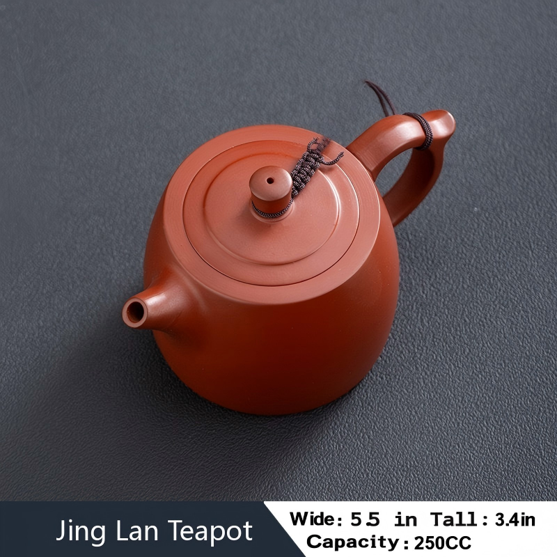 Authentic Dahongpao Purple Clay Teapot, Xishi Teapot, HanWa Teapot, JinLan Teapot,  Ruyi Xishi Teapot, Household Tea Brewing Teapot, Large Capacity Handmade Kung Fu Tea Set