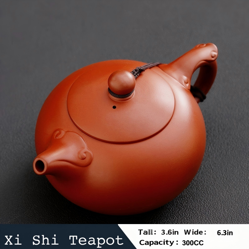 Authentic Dahongpao Purple Clay Teapot, Xishi Teapot, HanWa Teapot, JinLan Teapot,  Ruyi Xishi Teapot, Household Tea Brewing Teapot, Large Capacity Handmade Kung Fu Tea Set
