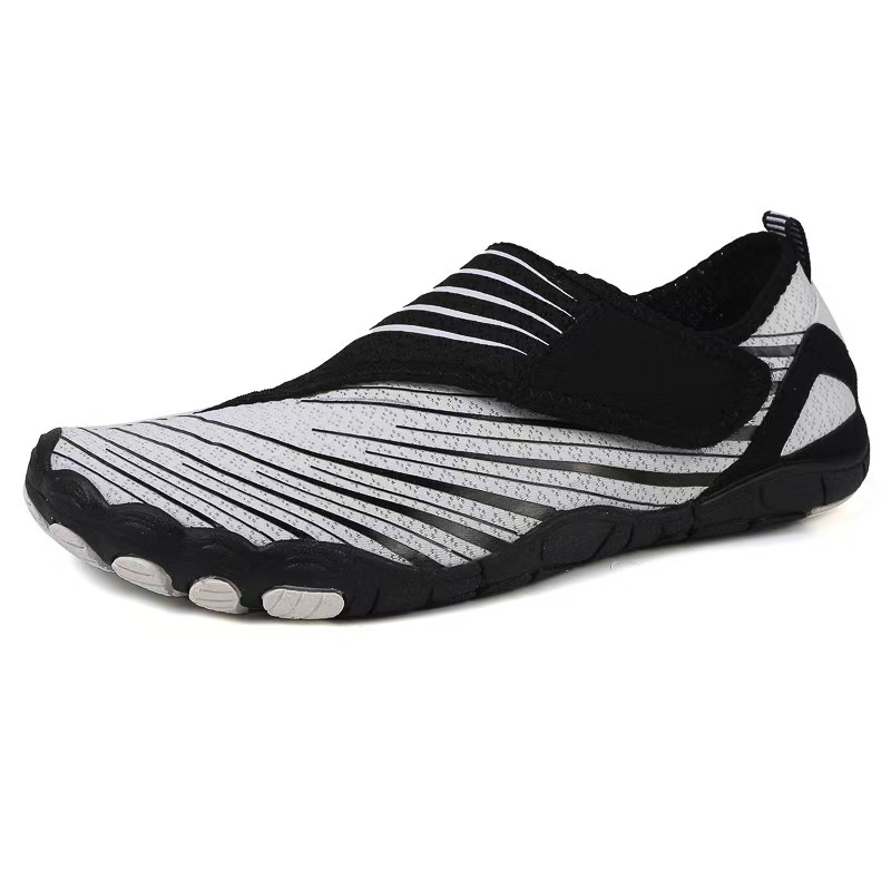 Barefoot Water Shoes for Men Women, Lightweight Quick Dry Aqua Socks, Non-Slip Slip On Swim Footwear for Beach Pool Yoga