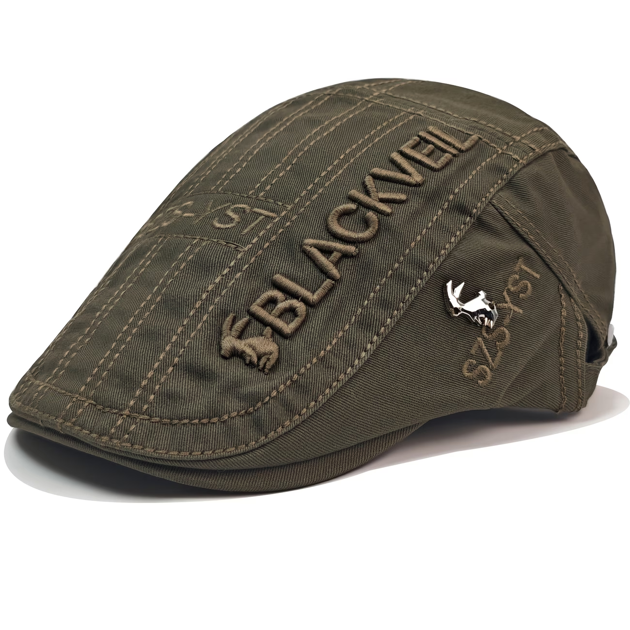 Army Green flat cap