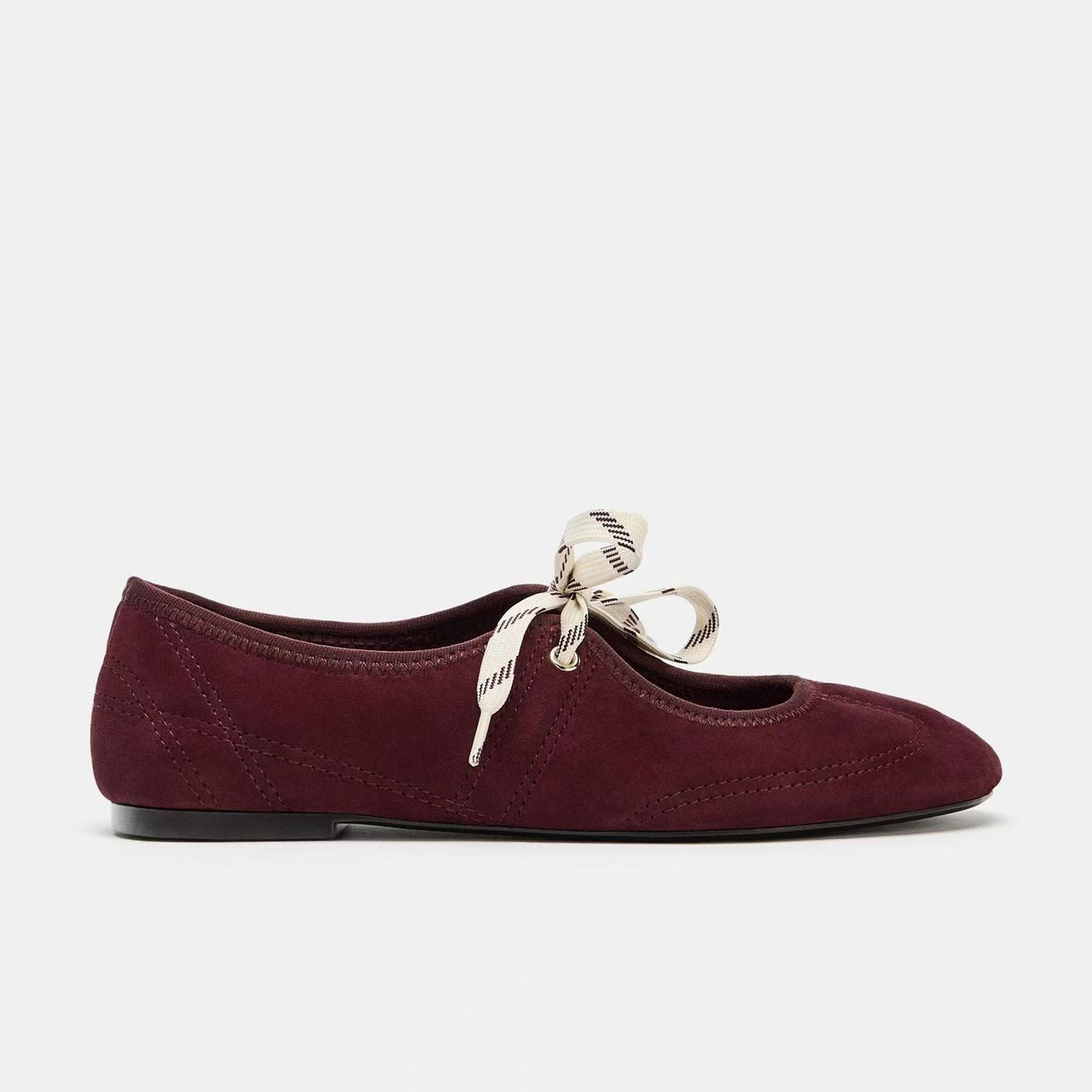 🎁LAST DAY 70% OFF🎁Women's Bow-Tie Mary Jane Flats - Comfortable & Versatile Ballet Shoes - Casual Shallow Scoop Single Shoes