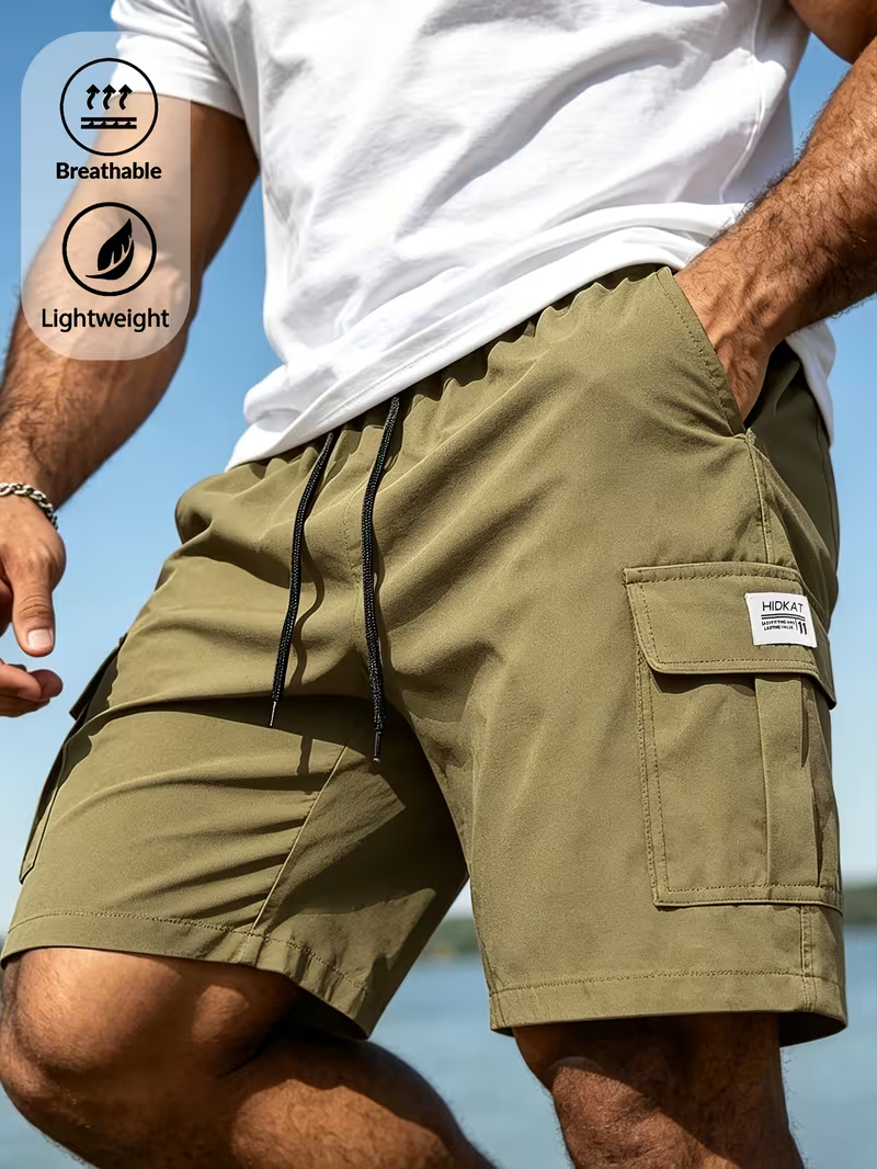 🎁LAST DAY 70% OFF🎁-Men’s Lightweight Multi-Pocket Cargo Shorts