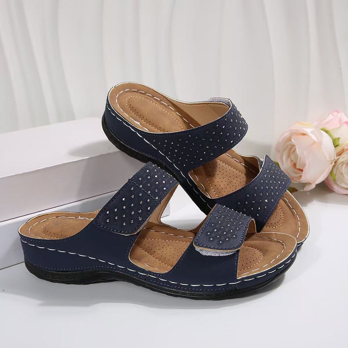 🔥Last Chance Deal – 70% OFF🔥 | Lightweight wedge sandals with soft cushioning and arch support for women