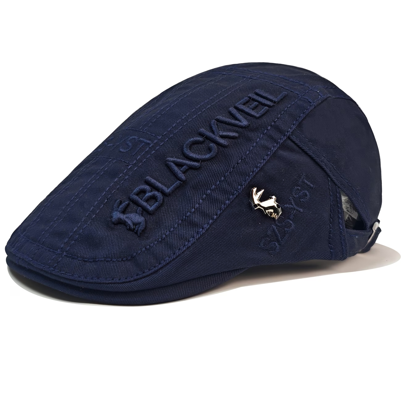 Navy Blue flat cap