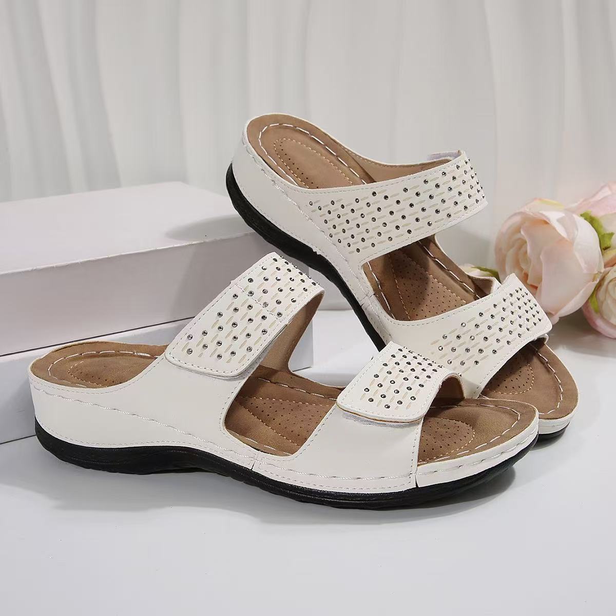 🔥Last Chance Deal – 70% OFF🔥 | Lightweight wedge sandals with soft cushioning and arch support for women