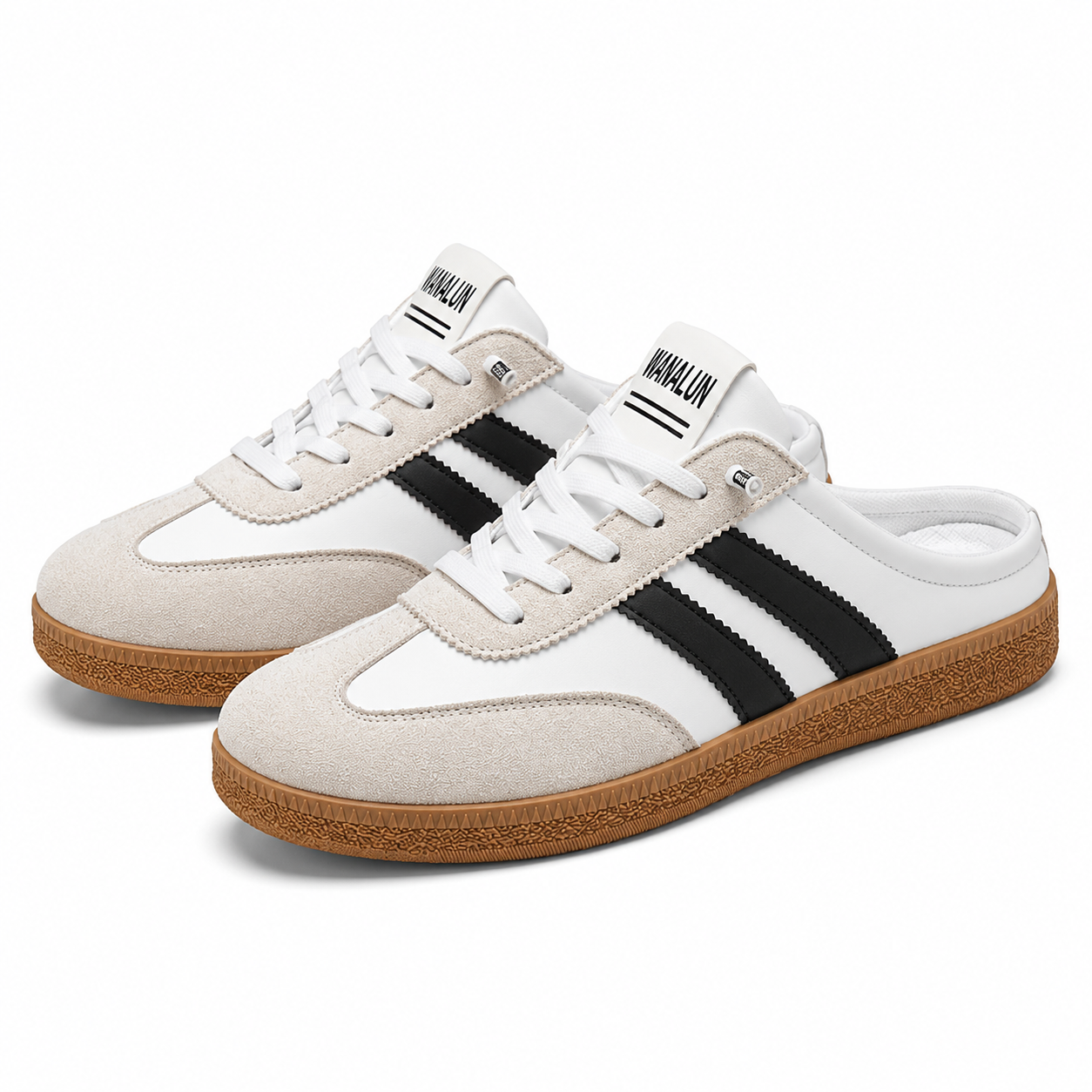 🎁LAST DAY 70% OFF🎁-Men’s Walking Sneakers with Non-Slip Gum Sole and Stripe Design