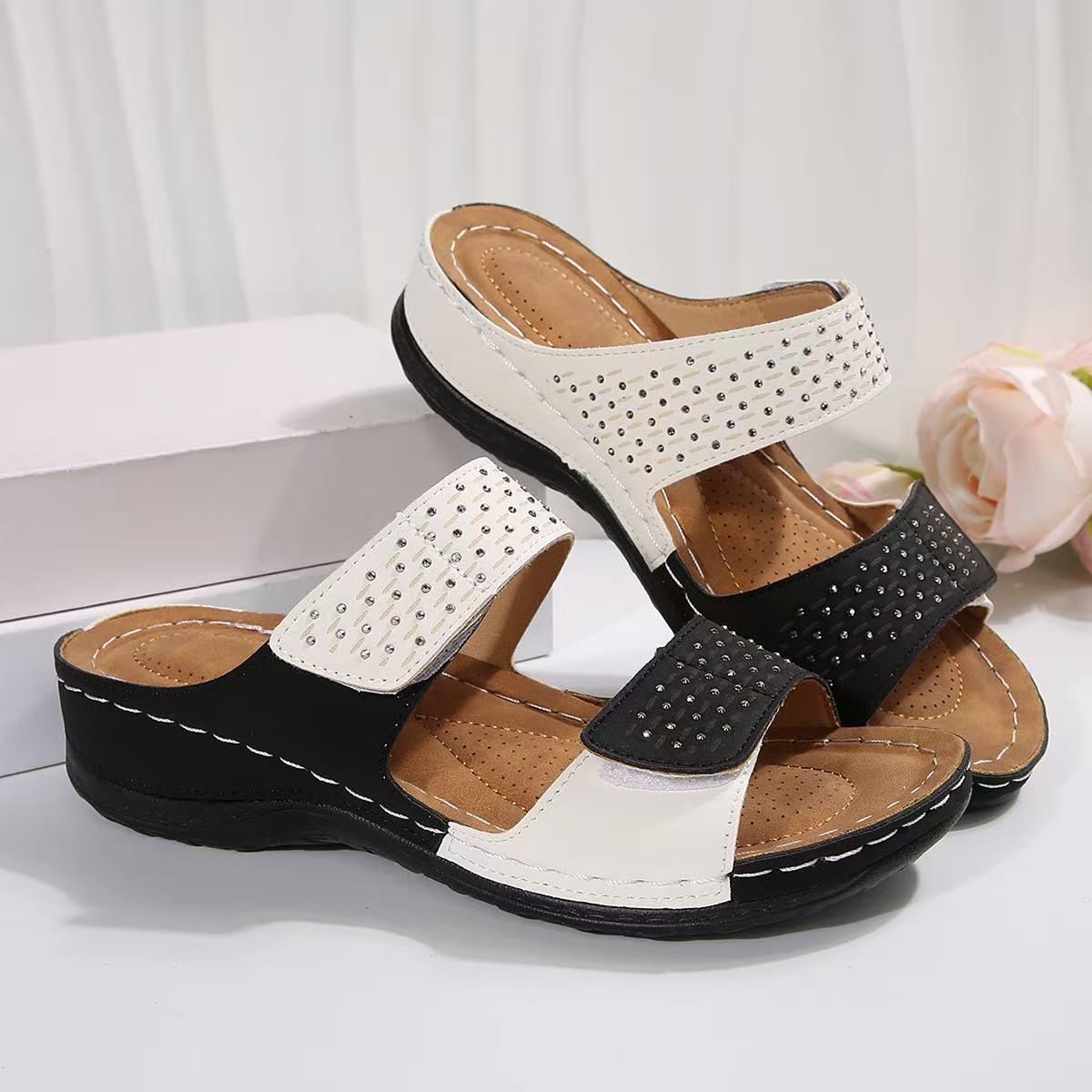 🔥Last Chance Deal – 70% OFF🔥 | Lightweight wedge sandals with soft cushioning and arch support for women