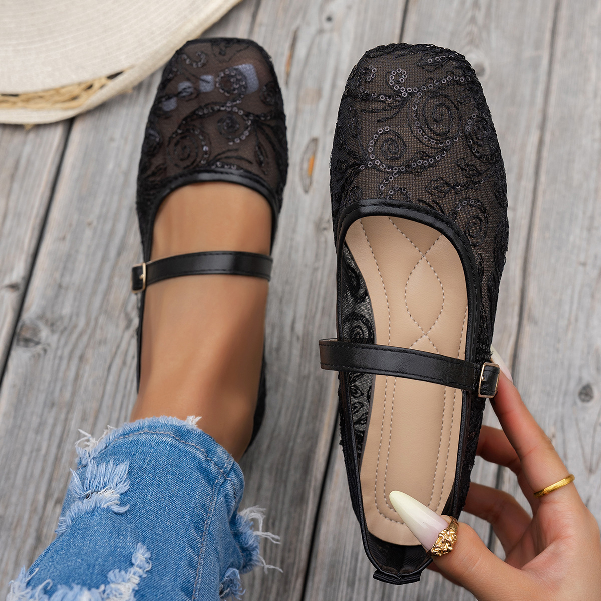 ⏰ Last Day: 70% OFF! 🔥 -Women’s Square-Toe Orthopedic Loafers: Soft Leather Moccasins with Corrective Arch Support & Anti-Slip Sole for Everyday Comfort