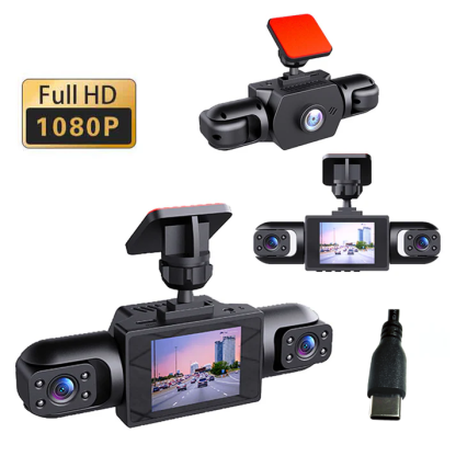 🥳2026 HOT SALE🥳💞50K+ SOLD!📹🚗 50% OFF! 360° Eagle Eye Parking Camera – All-round view, no blind spots. 1080P HD, loop recording. Park with confidence. 🛡️🌙