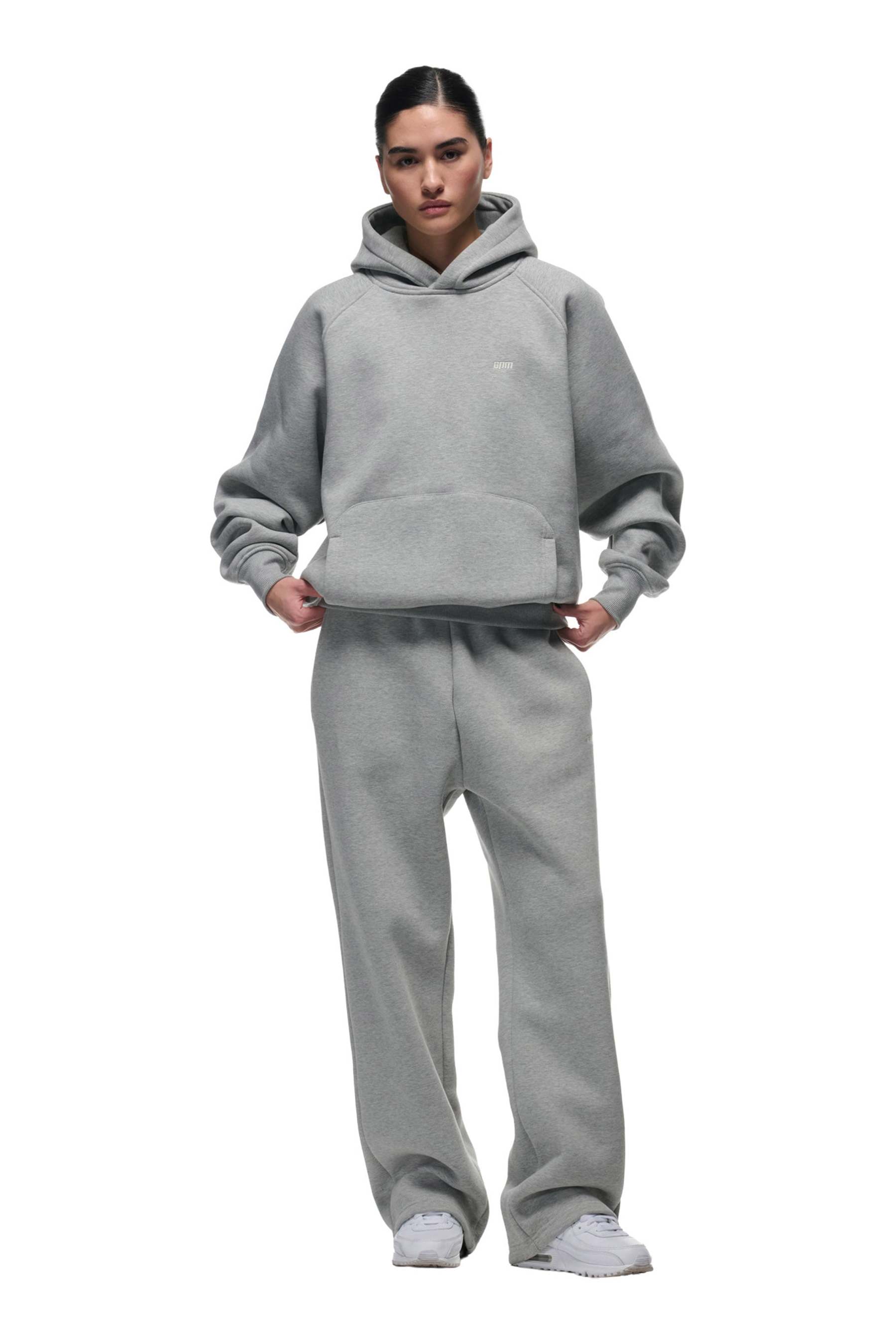 HOODIE GREY MELANGE