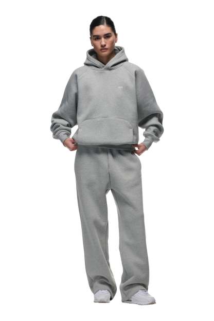 HOODIE GREY MELANGE