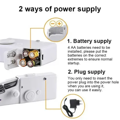 Portable Handheld Electric Sewing Machine