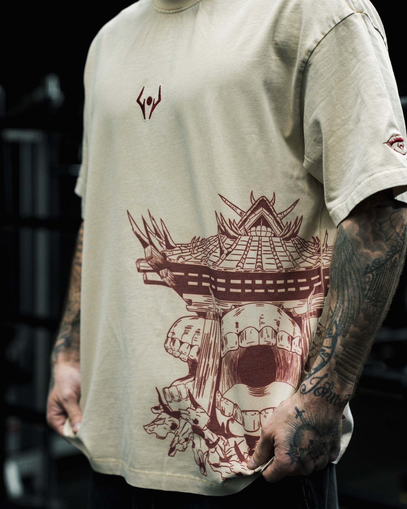 MALEVOLENT SHRINE WASH TEE