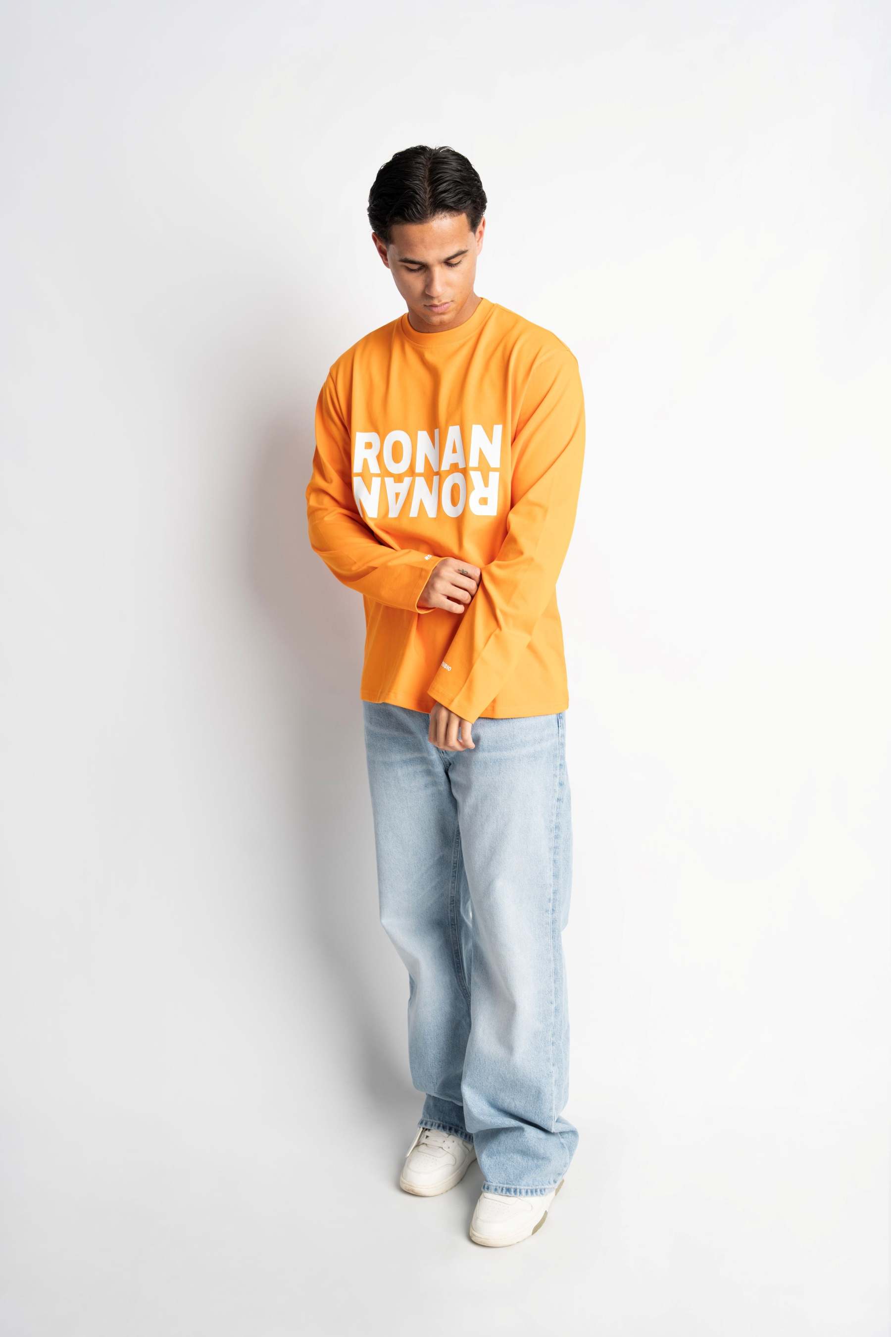 CLUB OVERSIZED LONGSLEEVE ORANGE