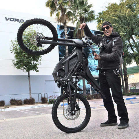 E Ride Pro SS 2.0 - Long Range Electric Dirt EBike 72V