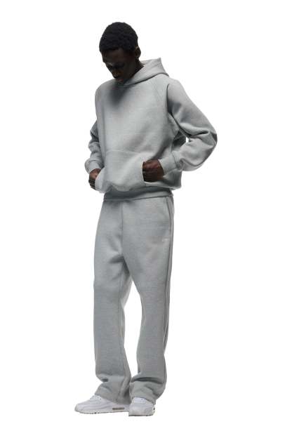 HOODIE GREY MELANGE