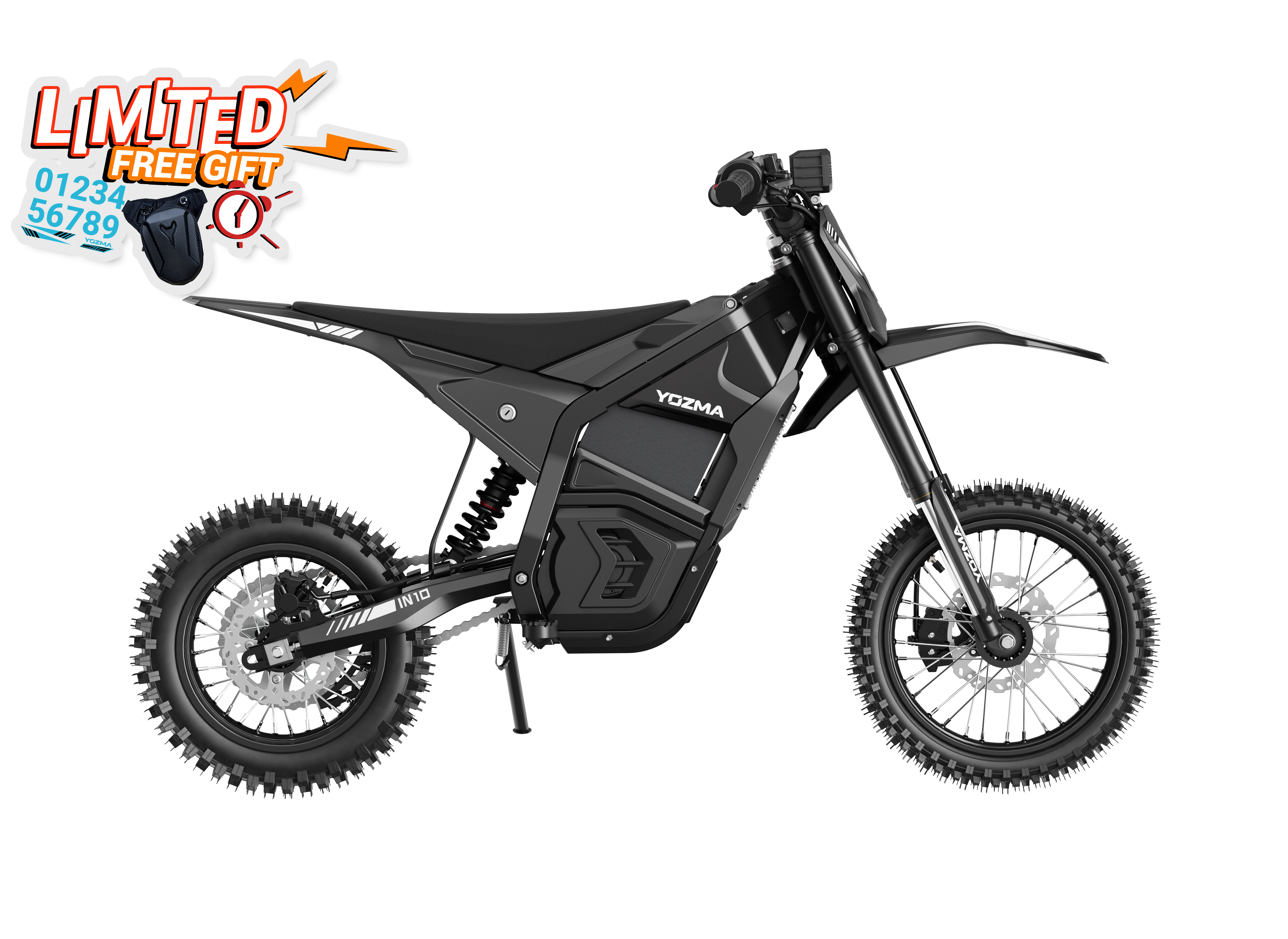 Yothtzma IN 10 Off-Road Electric Mini Dirt Bike For Teens & Adults