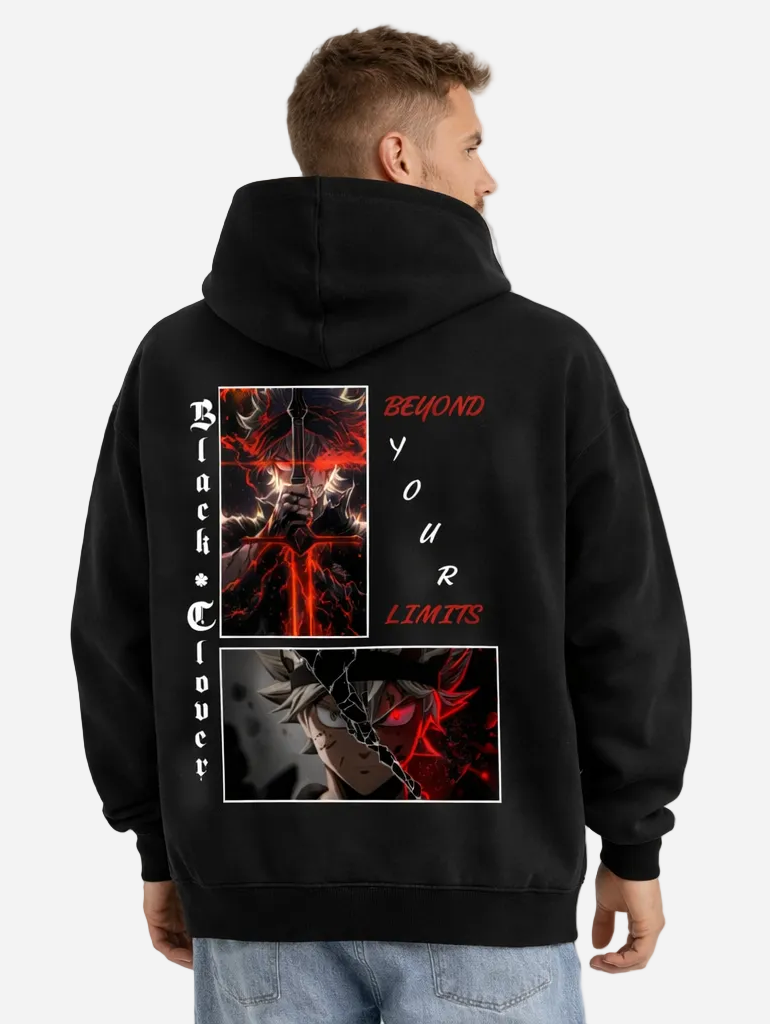 BEYOND YOUR LIMITS OVERSIZED HOODIE
