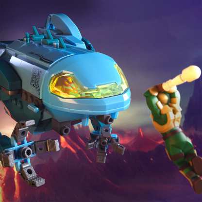 Mattel Brick Shop Masters of the Universe Attack of the Collector Building Set