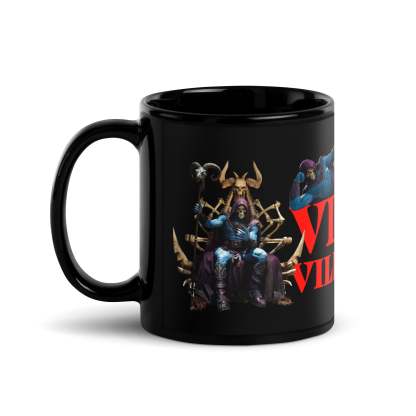 Masters of the Universe Movie Skeletor Before Coffee Black Mug
