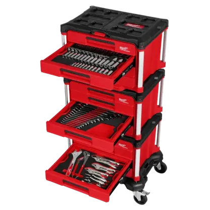 🔥2026 New Super Sale🔥 366-pc Master Mechanics Hand Tool Set with PAthtCKOUTTM Drawers and Dolly