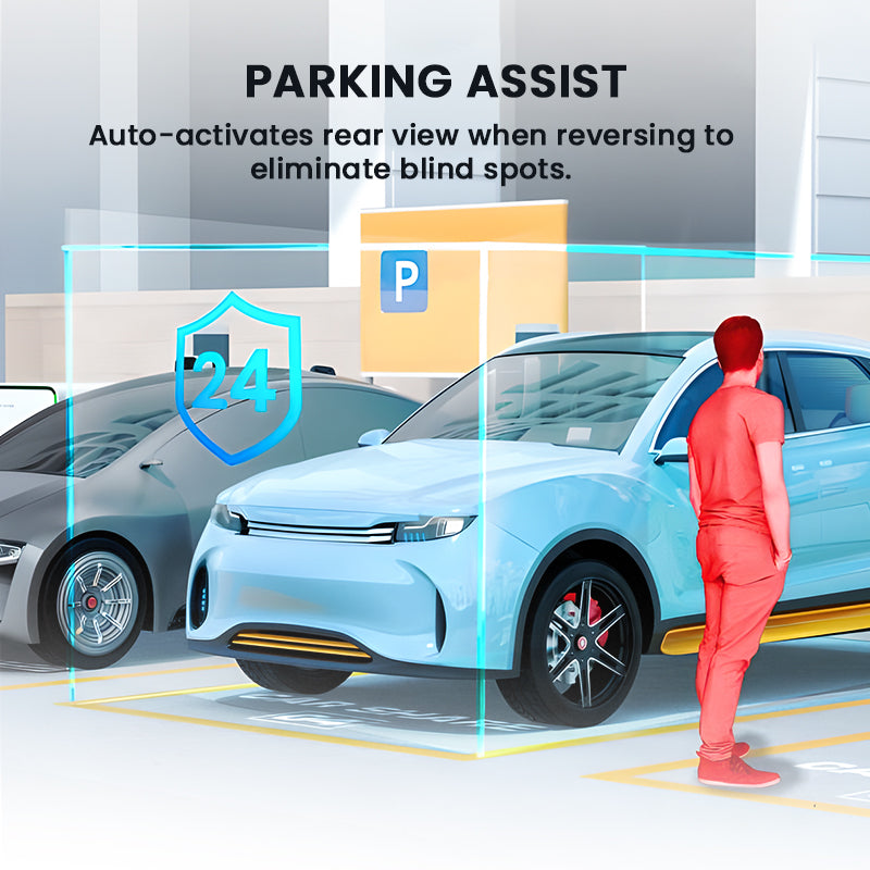 🥳2026 HOT SALE🥳💞50K+ SOLD!📹🚗 50% OFF! 360° Eagle Eye Parking Camera – All-round view, no blind spots. 1080P HD, loop recording. Park with confidence. 🛡️🌙