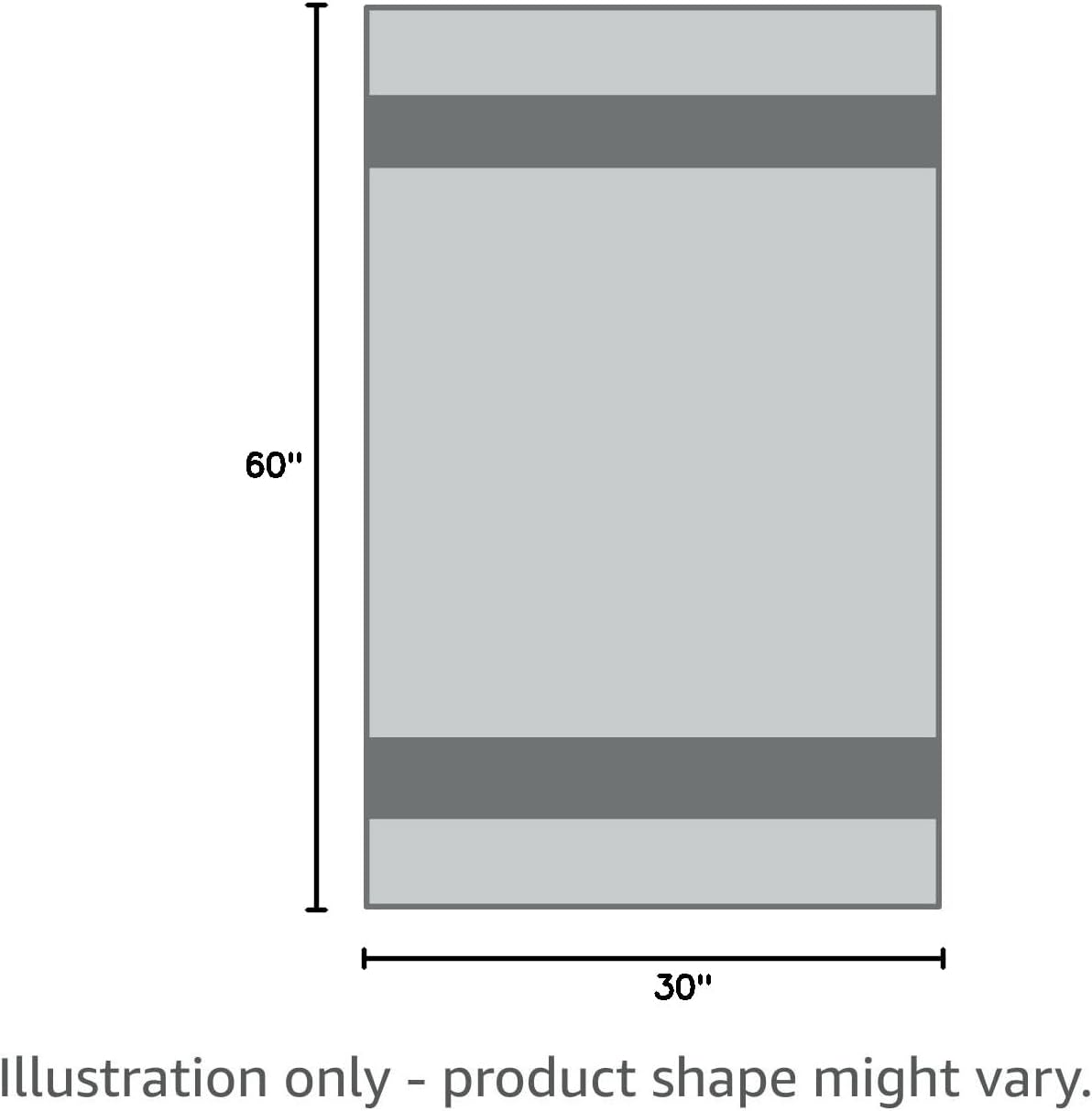 Juego de 2 toallas de baño 100% algodón mercerizado de 30 x 60 pulgadas (sin toalla de mano, toallita) hilado en anillo, suave, lavable a máquina, absorbente y de secado rápido, para baño, color gris