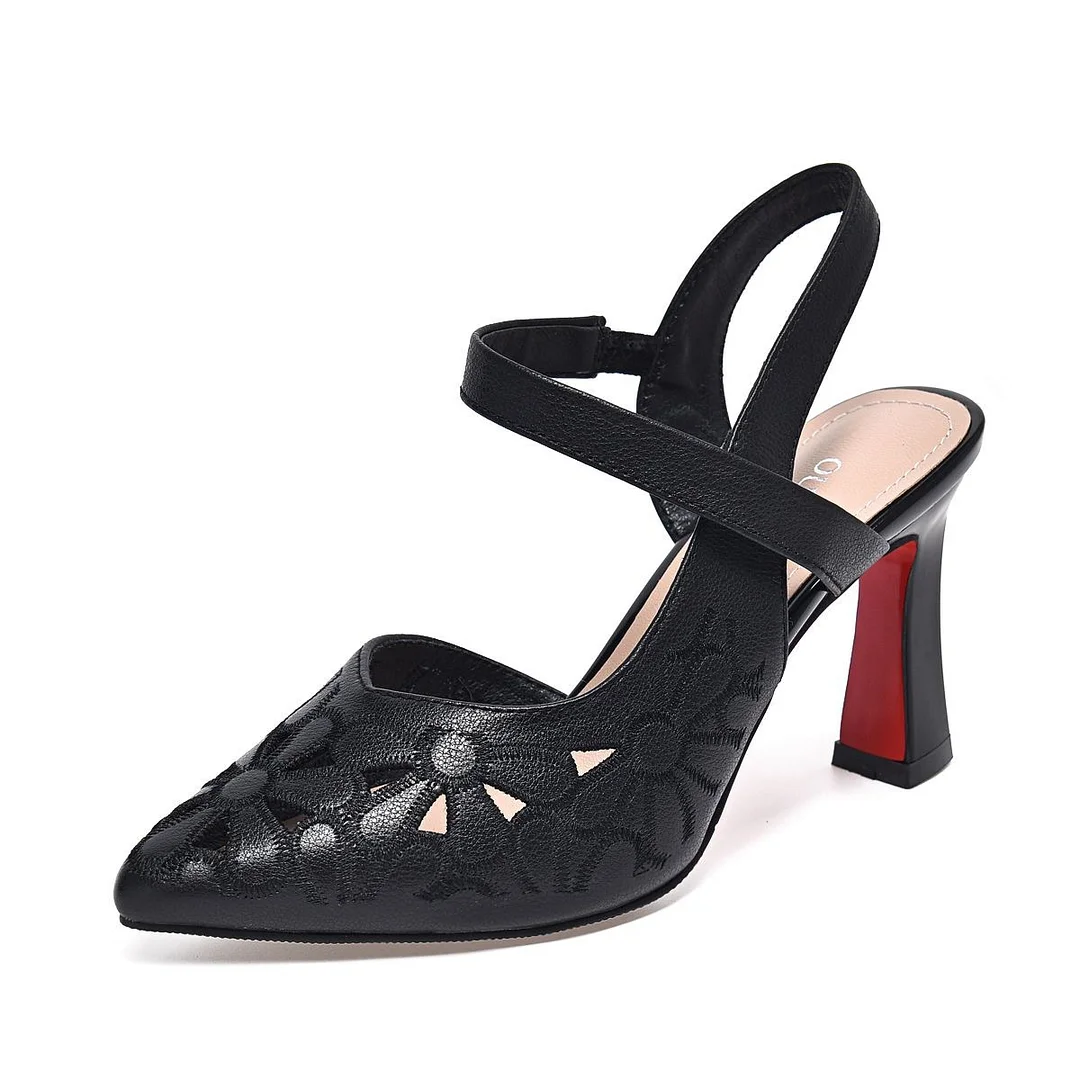 💥49% Reducere🔥【35-41】Tocuri înalte monocrome confortabile, cu vârf ascuțit