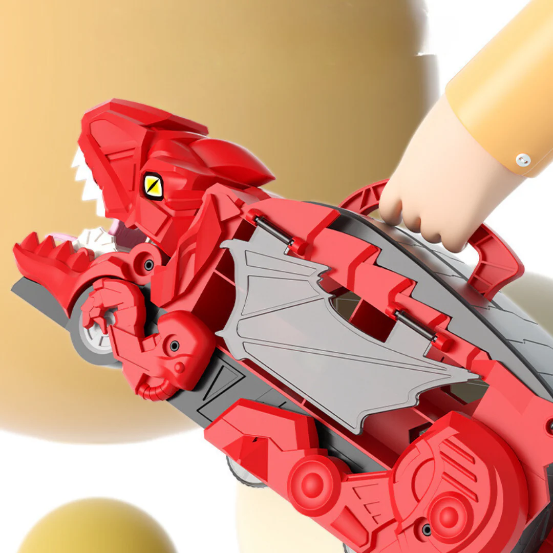 🔥LAST DAY 49% OFF - 🤗Dinosaur Eater Car Ejection Rail Toy🦖🚗