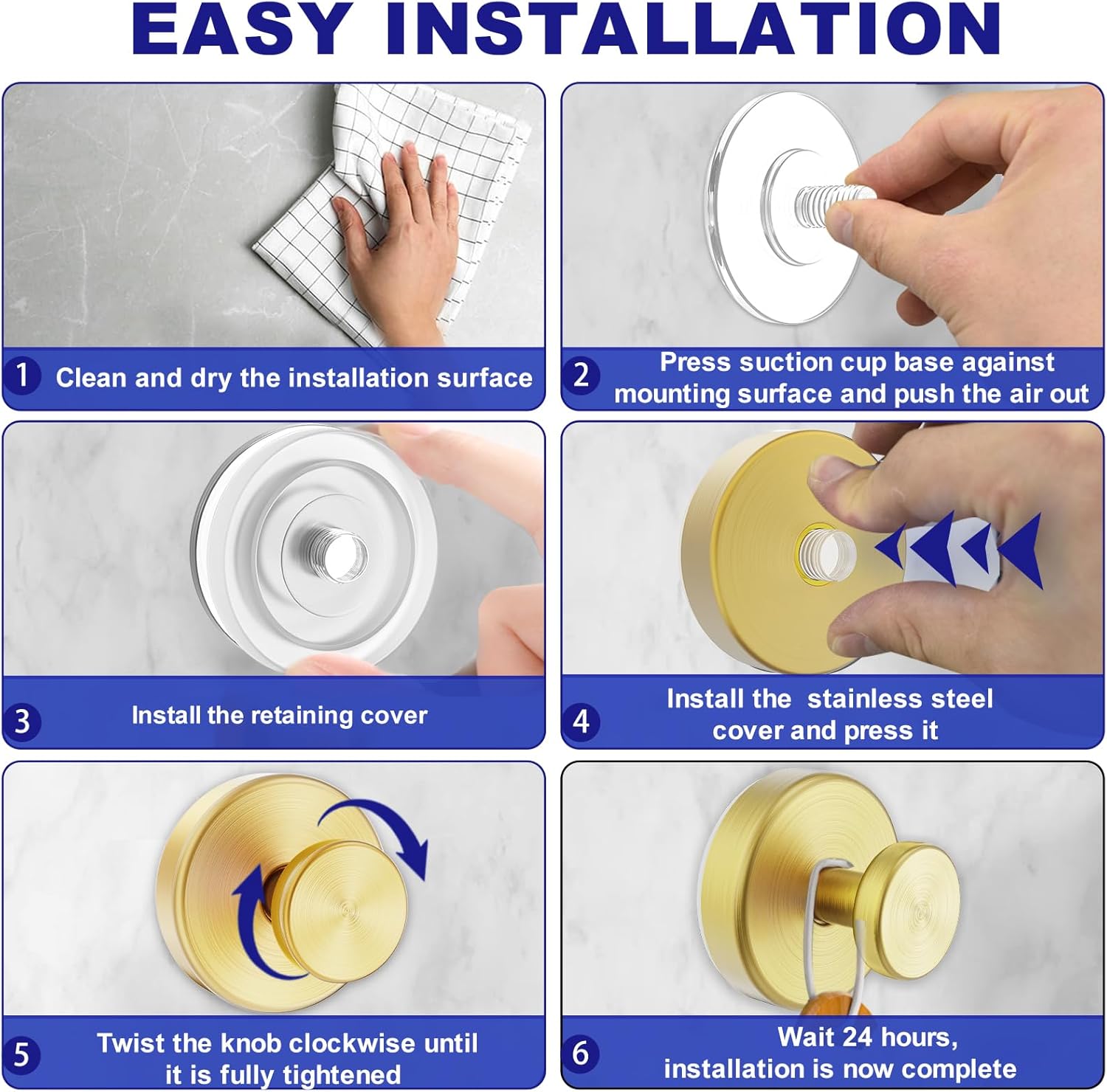 Removable Shower Hooks