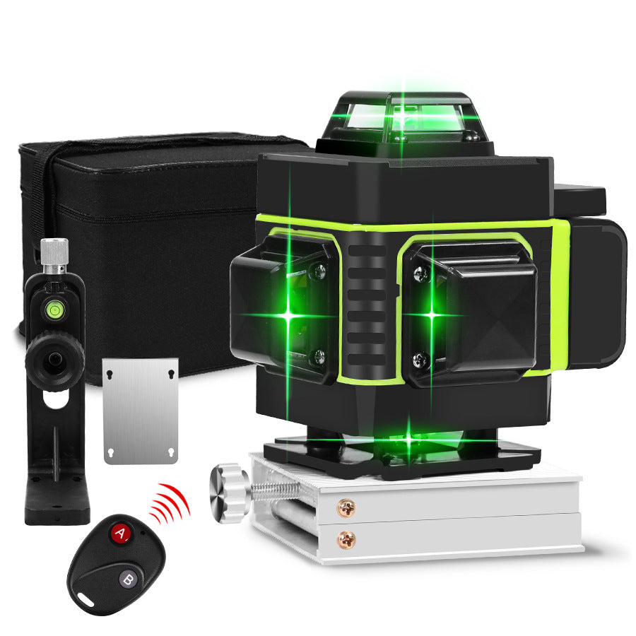 LAST DAY 50% OFF - 16 Lines Green Light Laser Level Self Leveling Tool