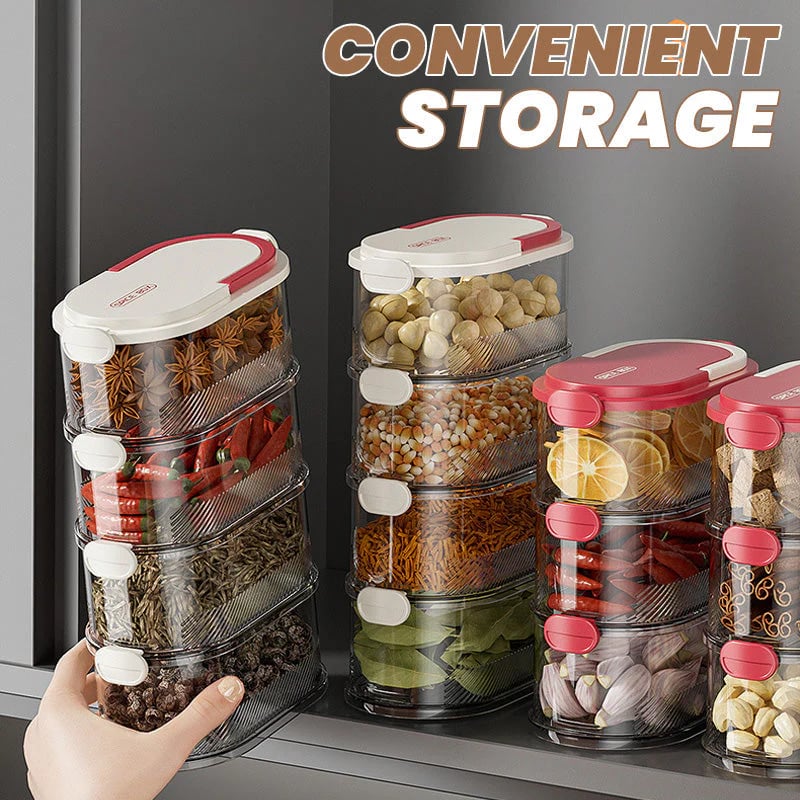 ⚡Limited-time special offer🔥 Multi-layer Sealed Spice Organizer