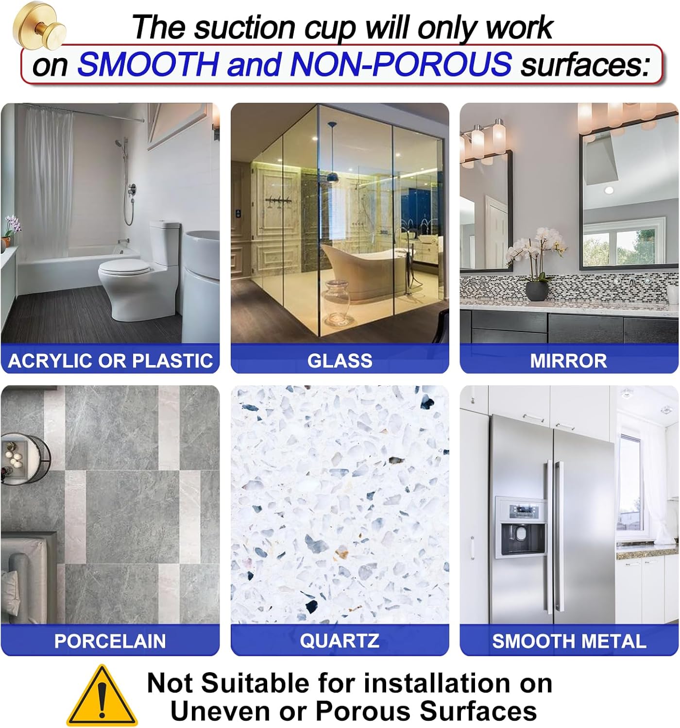 Removable Shower Hooks