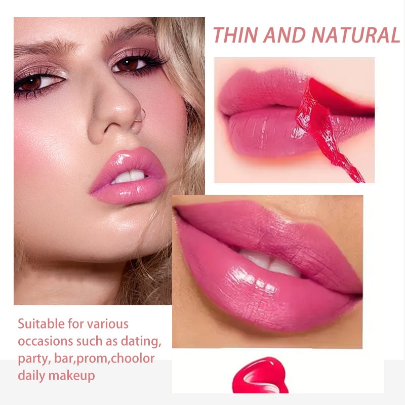 🔥4-Color Tattoo Lip Gloss Color Peel-Off 4-Color Tear Long-lasting Moisturizing Hydrating Lipstick