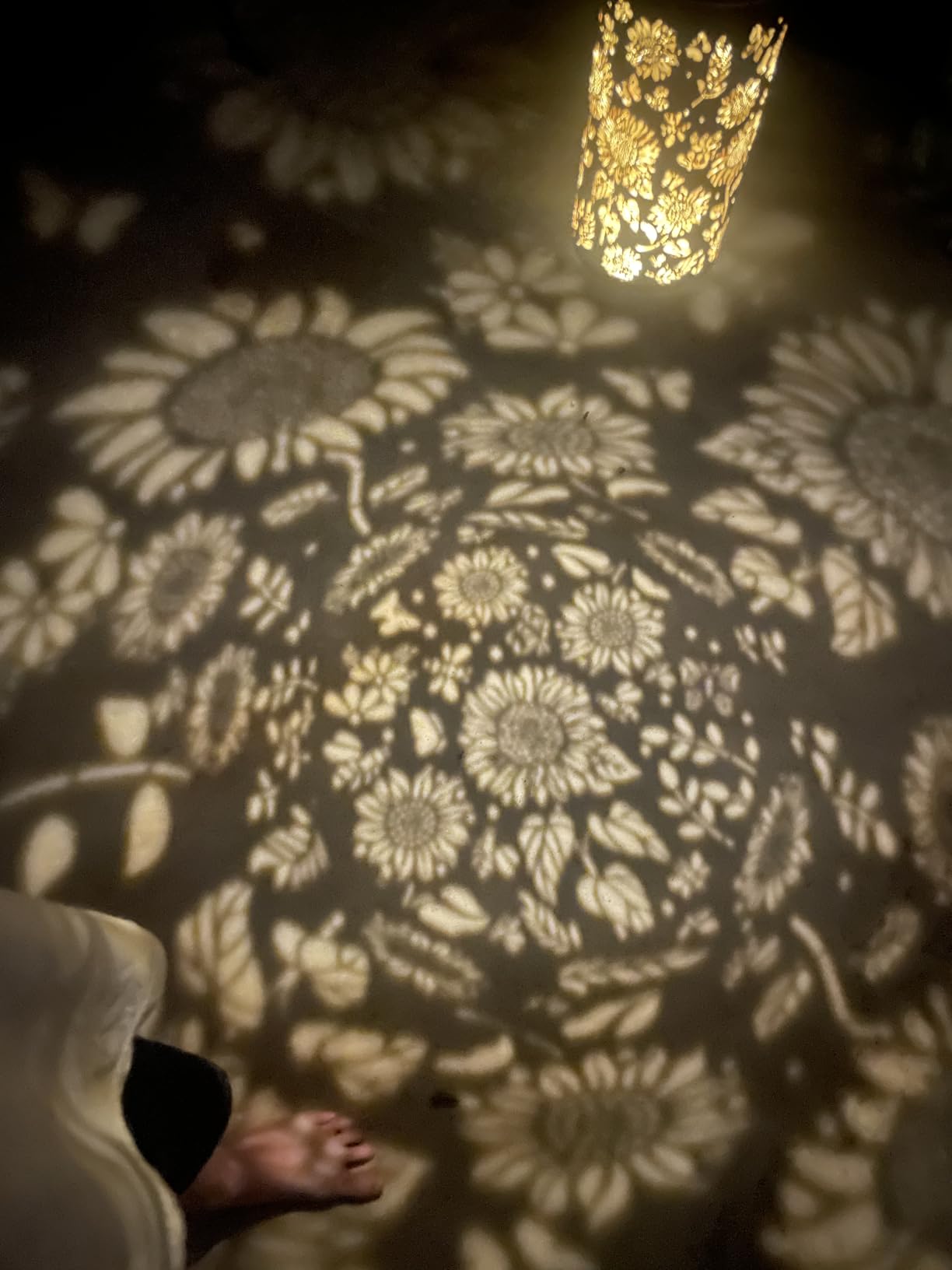 🔥HOT SALE 49% OFF-🌞Colorful Sunflower Glow Solar Garden Lantern