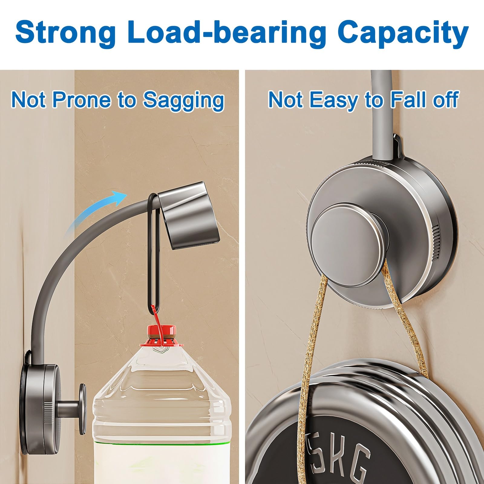 Hands-Free Rotating Hair Dryer Holder